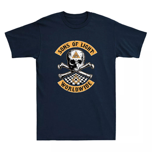 T-shirt pour hommes de la franc-maçonnerie, non secret, non caché, de haute qualité, sur mesure, à manches courtes - Product Image 5