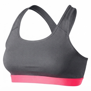 Sujetador deportivo transpirable de doble acolchado para mujer, de seda y algodón, para yoga, fitness y running, a prueba de golpes - Product Image 6