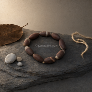 Pulsera Narmada Lingam al por Mayor, Accesorio de Moda de Cristal de Piedra Natural - Product Image 3