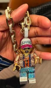 สร้อยคอเงินแท้ 925 คุณภาพพรีเมียม ประดับจี้รูปแพะ พร้อมเพชรโมอิสซาไนต์รับรองโดย IGI  ราคาสุดคุ้มค่า - Product Image 5