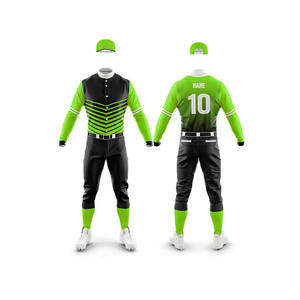 Maillots et pantalons de baseball personnalisés de haute qualité, sublimation, vente en gros, tenues de sport, ensembles uniformes de baseball à prix avantageux - Product Image 1