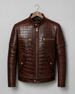 Nouvelle arrivée, veste en cuir pour homme de haute qualité, nouveau design, respirante, décontractée, tendance, style actuel, vestes en cuir - Product Image 1