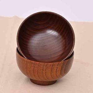 Bol de service à salade en bois pur, fabriqué en Inde, pour les fêtes, durable, léger, compatible lave-vaisselle, exportateur en gros pour la table - Product Image 1