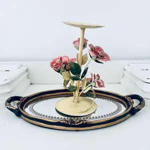 Bougeoir en métal de qualité supérieure Design durable et élégant pour la décoration intérieure des salons Noël Prix de gros disponibles - Product Image 6