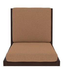 Ensemble de salle à manger en bois de style japonais moderne du milieu du siècle, 6 pièces, chaises rembourrées à dossier solide, table rectangulaire, meubles pour la maison - Product Image 4