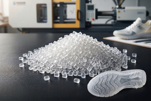 Transparent TPU Granules Injection Molding Grade Filling Grade Flexible Pellets for Smart Wearables Footwear Applications - Product Image 2