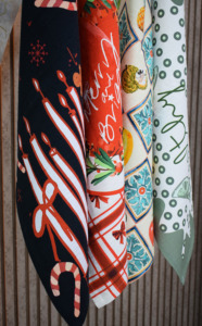 Paño de Cocina Decorativo 100% Lino Puro Estampado, Paño Absorbente para Secar Platos, Reutilizable, Ecológico, Textil para el Hogar - Product Image 4