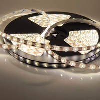 Bande lumineuse LED à réflexion diffuse flexible, lumière uniforme 180 °   Bande lumineuse LED à réflexion diffuse à haute luminosité 24V, angle de faisceau