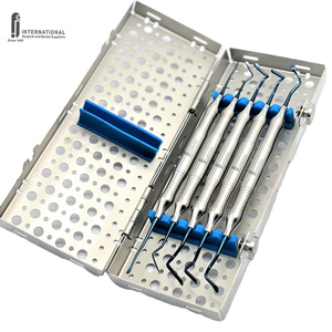 ชุดอุปกรณ์เจาะโพรงจมูก Dental Vista Tunneling Kit ทำจากสแตนเลสสตีล ใช้งานด้วยมือ นำกลับมาใช้ใหม่ได้ ป้องกันสนิม ได้รับการรับรองมาตรฐาน CE ด้ามจับออกแบบตามหลักสรีรศาสตร์ สำหรับการยกไซนัส F.J.INTERNATIONAL - Product Image 1