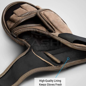 Premium Quality MMA Boxing <b>Gloves</b> <b>Moisture</b> Wicking Breathable Fabric Adjustable Wrist Strap Unisex Design for Exercise Strength - Product Image 6