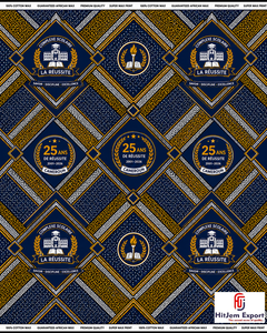 Custom African Wax Print Fabric Manufacturer School Anniversary Convention Uniform Celebration Fundraising <b>Textile</b> Supplier - Product Image 5