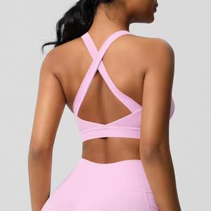Conjunto Deportivo de Yoga para Mujer, Talla Grande, Cómodo y Elástico, con Sujetador Deportivo y Leggings, Soporte Medio, para Actividades Diarias - Product Image 4