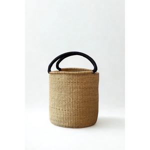 Seagrass <b>basket</b> with sturdy handle Handmade <b>Storage</b> <b>Basket</b> Wholesale eco-friendly Made in Vietnam - Product Image 1