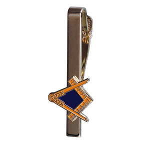 Gemelos y Pasadores de Corbata Masónicos, Masón, Maestro Masón, Diseño 3D en Color Dorado, Regalia de Alta Calidad, Marca Personalizada, Pasadores de Corbata Nuevos - Product Image 5
