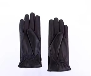 100% Genuine High Quality Real Leather <b>Touch</b> <b>Screen</b> Breathable Eco-Friendly Dress <b>Gloves</b> <b>Men</b> Women Custom Design Fashionable - Product Image 3