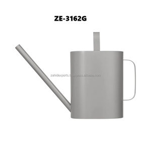 บัวรดน้ำโลหะชุบสังกะสีทำมือสุดหรู ขนาด 1.5 ลิตร คุณภาพพรีเมียม ตกแต่งสวนสไตล์โบโฮชิค จากอุปาร์ดีปัฎษฐ์ ซาฮิด เอ็กซ์พอร์ตส์ - Product Image 1