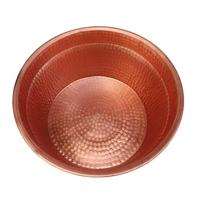 Bañera Portátil para Pedicura con Acabado Rústico Pátinado en el Exterior y Pulido en el Interior, para el Cuidado de los Pies, Ducha Spa y Relajación - Product Image 3
