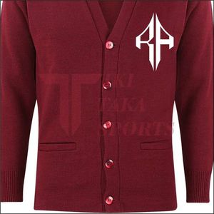 Suéter Cárdigan Tejido a Mano Unisex de Alta Calidad, Diseño de Parches Invernal, Antiarrugas, Estampado Luminoso, Bordado, con Cordones - Product Image 6