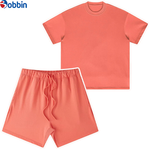 Conjunto Deportivo Cómodo Unisex, Camiseta Oversize para Hombre, Conjunto de Camiseta y Pantalones Deportivos, Estilo Urbano, Transpirable, Personalizable - Product Image 4