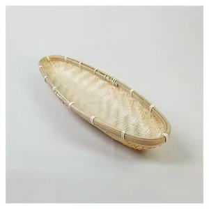 Paniers de rangement décoratifs de table de maison de restaurant en gros d'usine avec le panier en bambou tissé à la main de haute qualité - Product Image 2