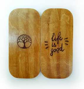 B.H CRAFTS BH-1534 Handmade Eco-Friendly Wooden Rectangle Board Galvanic Dynamic <b>Nails</b> for Standing Feet Sadhu Board <b>Wall</b> Signs - Product Image 4