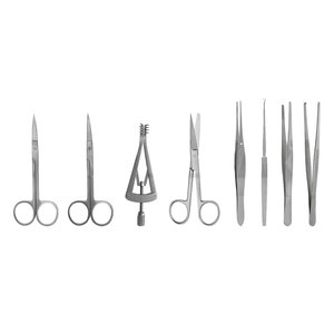 Kit d'excision dermique manuel de 20 pièces, ensemble d'instruments chirurgicaux en dermatologie, instruments médicaux en acier inoxydable pour usage clinique - Product Image 2