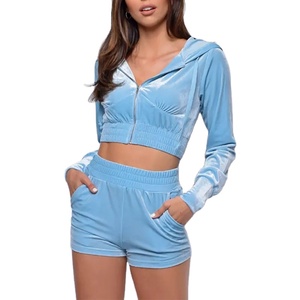 Conjunto de 2 Piezas para Mujer, 100% Algodón, Camiseta de Manga Corta con Cuello Redondo y Pantalones Cortos, Ropa de Mujer, Corte Regular, Conjuntos Casuales de Verano - Product Image 1
