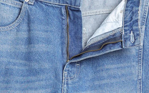 Pantalon en jean noir respirant pour homme, coupe classique, haute qualité, imperméable, écologique, en coton et élasthanne - Product Image 6