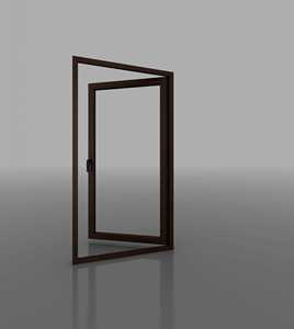 Prix d'usine Porte en verre moderne à rupture thermique en aluminium à ouverture extérieure Porte-fenêtre insonorisée à double vitrage pour villa - Product Image 4