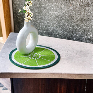 Top Quality Handcrafted Unique Design Circular Shaped Decorative Glass <b>Beads</b> <b>Placemats</b> at Very Low Budget Price - Product Image 2