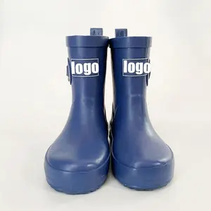 New Style maßge schneiderte Logo Gummistiefel für Kinder Kinder Gummistiefel Frühling Sommer Herbst Winter Gummi Regens tiefel