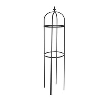 Neuer Verkaufsschlager: Eisen-Gartenobelisk im Modernen Design, Pulverbeschichtet, Langlebig, Perfekt für Blumenpräsentation im Freien, Anpassbare Größe und Form