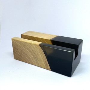 Epoxy Resin And Wood Business <b>Card</b> Holder New Arrival Wholesale Price Customizable Business <b>Card</b> Holders - Product Image 6