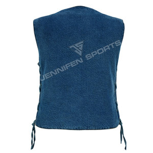 Chaleco Vaquero para Mujer de Alta Calidad, Superventas, Precio Económico, 100% Tela Vaquera, Lavado Ácido, Transpirable, Ecológico, Casual, Personalizable - Product Image 4