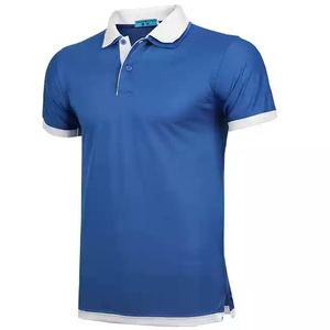 Polo Casual Oversize para Hombre, Diseño Sólido en Material de Poliéster/Algodón - Product Image 5