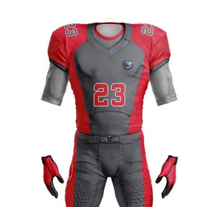 <b>Cheap</b> Price Sublimation Printing American Football Uniform New Arrival Custom Made American Football Uniform For Sale - Product Image 4
