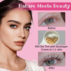 Kit de Tinte para <span class=keywords><strong>Cejas</strong></span> Coreano de Larga Duración, Kit de Tinte para Pestañas con Servicio OEM, Kit de Tinte Líquido para Laminación de <span class=keywords><strong>Cejas</strong></span> - Product Image 3