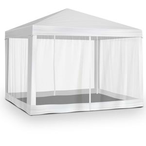 Carpa para Bodas y Fiestas de 10x10 Pies con Diseño de Malla para Eventos al Aire Libre - Product Image 1