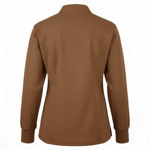 Chaqueta Médica para Mujer con Colores Personalizados OEM, Cierre de Cremallera Frontal, Puños de Punto Acanalado, Suave Poliéster y Spandex, Bata de Enfermera Dental, Chaquetas Quirúrgicas - Product Image 6