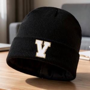 Gorro de punto grueso de felpa con patrón de trenzado, 100% acrílico, para otoño e invierno, viajes, deportes, Birlag - Product Image 5