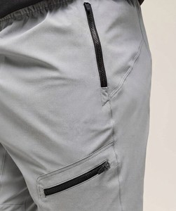 Wholesale Best Quality OEM Men's Custom <b>Slim</b> Fit Stretch Fabric <b>Joggers</b> Breathable Elasticated Waist & Zip Detailing On Cuff - Product Image 4