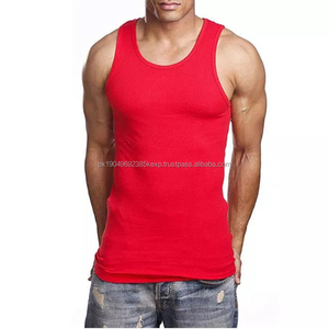 Débardeur de sport vintage de qualité supérieure avec logo personnalisé, t-shirt sans manches pour homme en coton 100% de haute qualité - Product Image 5