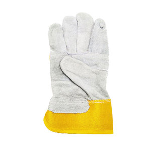 Leather Working <b>Gloves</b> reinforce double palm, Anti-slippery & Dirt-resistant, Perfect for Gardening Construction, Men&Women - Product Image 4