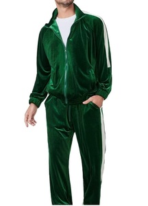 Premium Quality Oversize Zipper Style Streetwear Velvet Tracksuit Fitness Jogging <b>Velour</b> <b>Track</b> Suits For Girls Women Breathable - Product Image 5