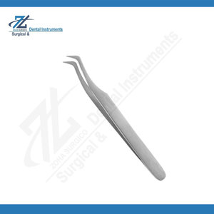 แหนบดึงขนตาสแตนเลสแบบมืออาชีพ ชุด 2 ชิ้น ปลายแหลม ทนทาน จับสบาย รับทำโลโก้ตามสั่ง - Product Image 4