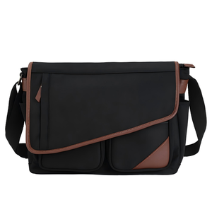 Sac messager en toile vintage de haute qualité, imperméable et durable, pour étudiants et collégiens - Product Image 2