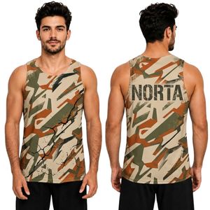 Camisetas Deportivas de Malla Interlock de Poliéster de 220 GSM con Estampado Abstracto Sublimado Esmeralda, de Secado Rápido y Alta Elasticidad - Product Image 2