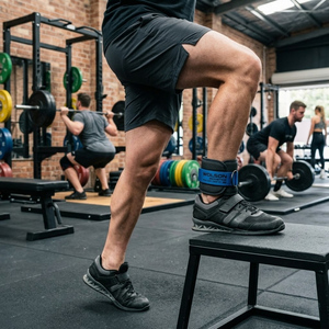 Sangle de Soutien Professionnelle Réglable pour Haltérophilie avec Fermeture à Boucle, en Nylon Robuste, Équipement de Fitness pour l'Entraînement en Salle de Sport - Product Image 6