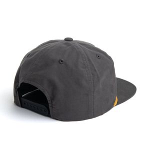 Gorra de Golf de 5 Paneles con Parche Bordado Personalizado al por Mayor, Color Gris Carbón, Resistente al Agua, Visera Plana, Cierre a Presión, Alta Calidad - Product Image 3