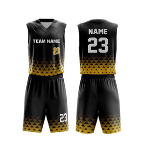 Ensemble de maillots de basket-ball personnalisés OEM, impression numérique, uniforme de basket-ball pour hommes, adultes, entraînement d'équipe, vêtements de sport respirants, séchage rapide, short - Product Image 5